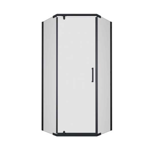 Душевая Ширма Дека-Блэк 90*90 Щ0000059783 чёрная